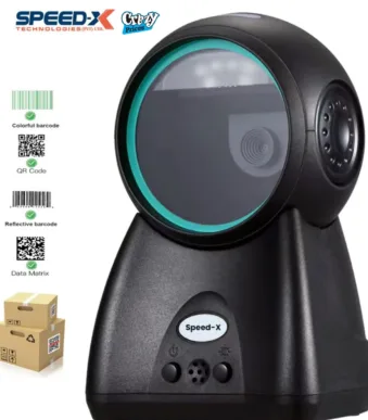SPEED-X- HOI-9250 2D Desktop- Barcode- Image -Scanner – Fast, Accurate- & Durable -(USB, CMOS Sensor, IP54 Rated