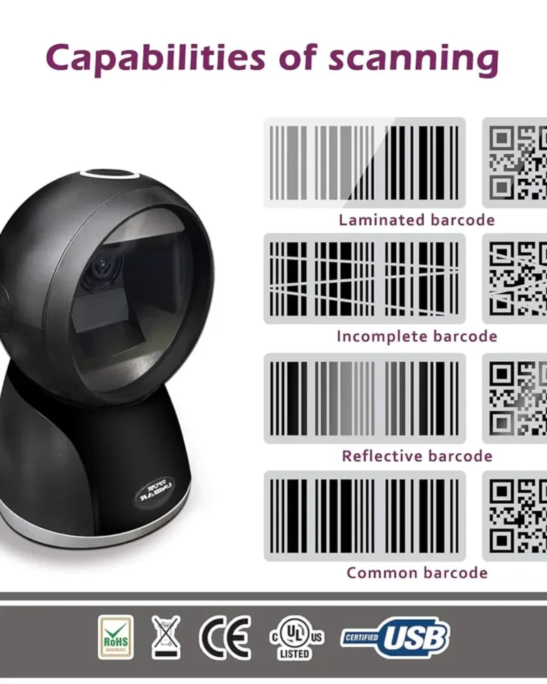 SPEED-X 9600- 2D -DESKTOP-BARCODE -SCANNER-