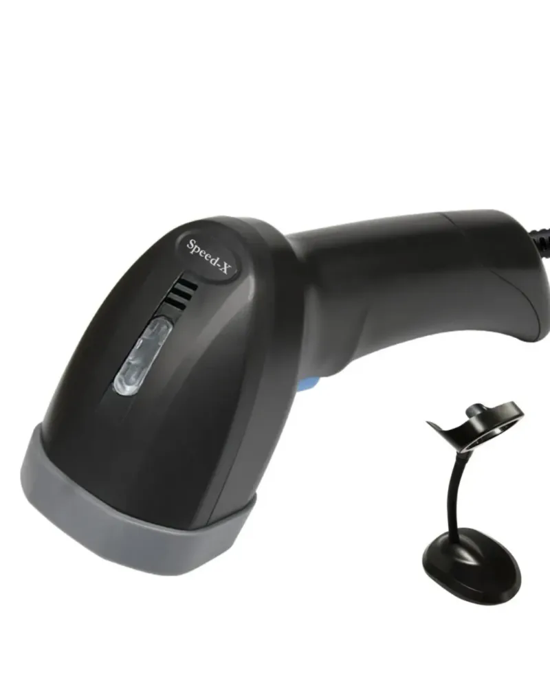 SPEED-X- 60-D- 2D-- Wirless- 2.4Ghz- barcode- scanner- With -Stand-