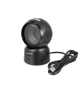 SPEEDX- SP-9260 2D CMOS -Wired Desktop Barcode Scanner – High-Speed- USB Barcode- Reader for Retail- &- POS- Systems