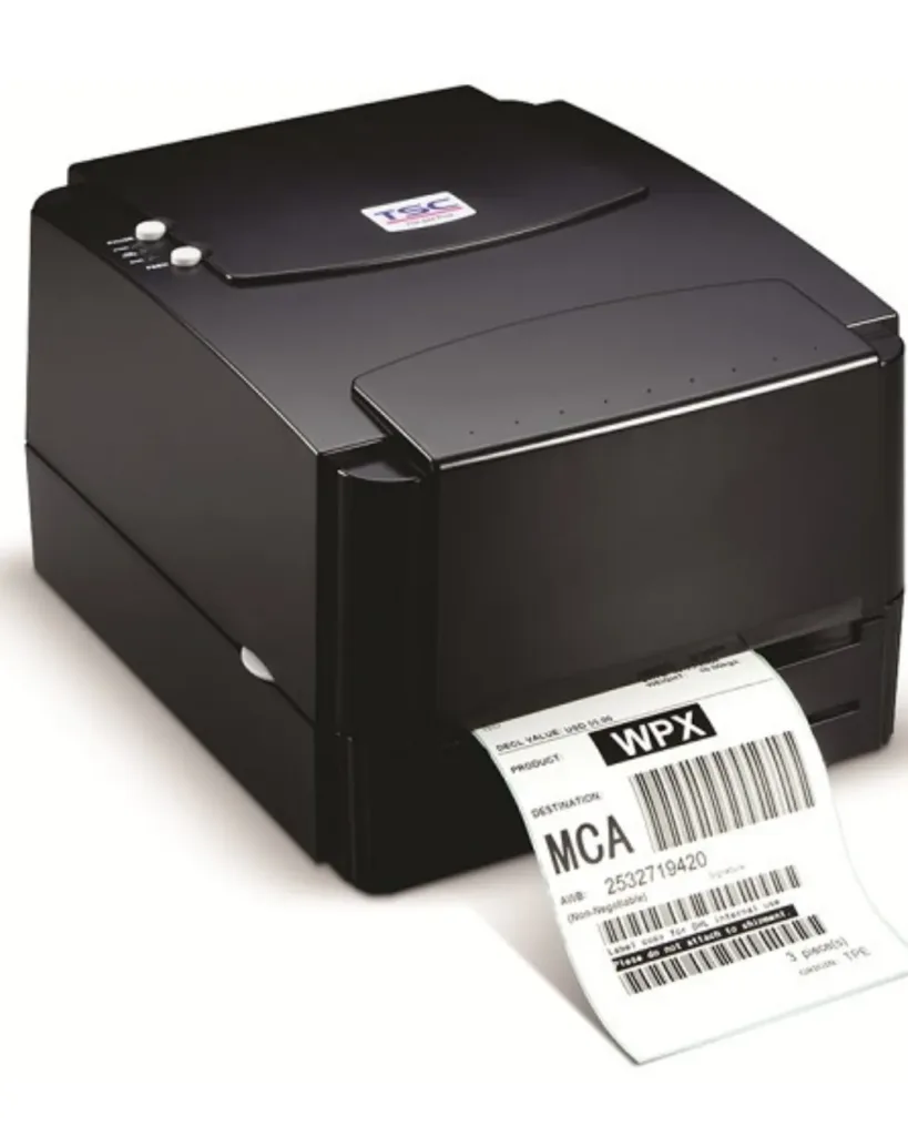 TSC- TTP- 244 PRO- DUAL FUNCTIONAL- THERMAL AND -THERMAL- TRANSFER- BARCODE -LABEL- PRINTER