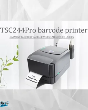 TSC- TTP- 244- PRO- DUAL- FUNCTIONAL -THERMAL- AND -THERMA-L TRANSFER BARCODE -LABEL PRINTER-
