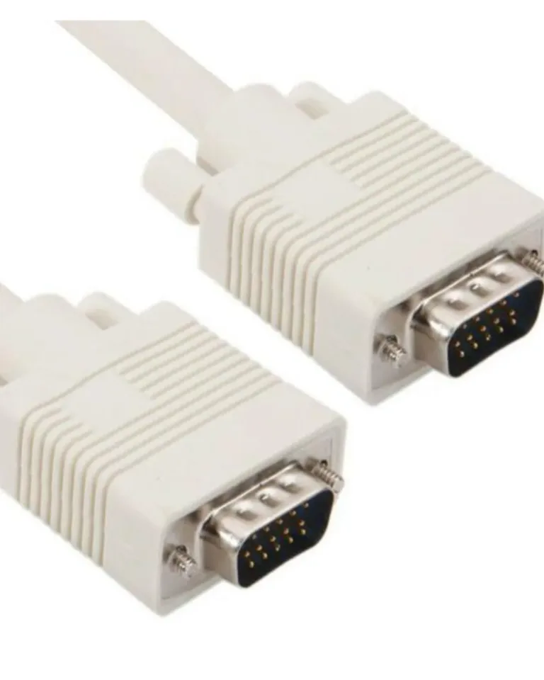 vga- cable- male- to -male OD- 8MM- 3m