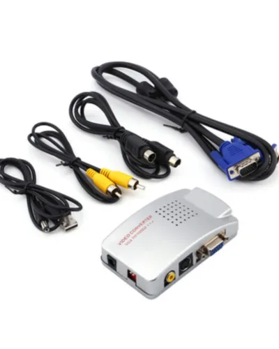 VGA- to- Audio- Video -Conversion- Box