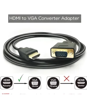 HDMI- to- VGA- Cable -1.8-M