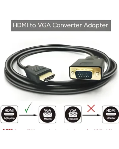 HDMI- to- VGA- Cable -1.8-M