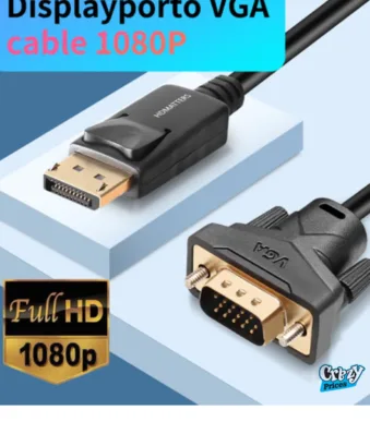 D- Port- to- VGA- Cable 1.8-M