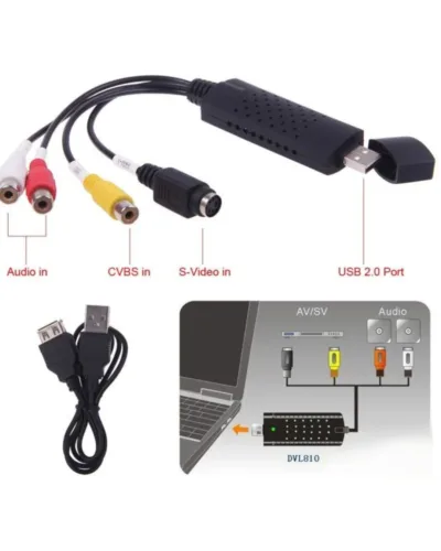 Easy- Cap- USB 4-Port- Converter –