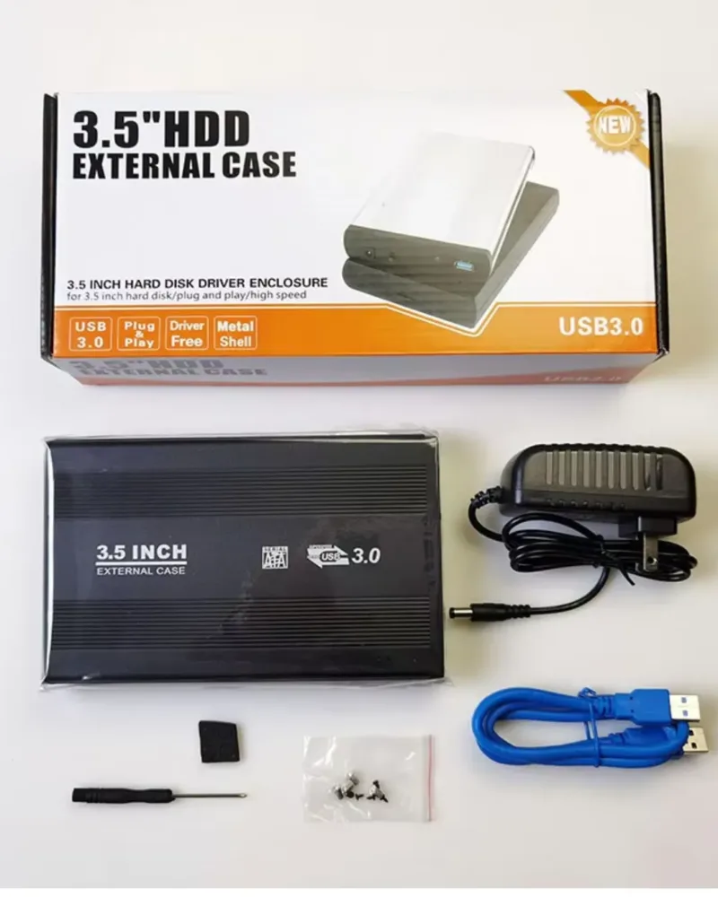 HDD- Case -3.5- Inch- SATA- Hard- Disk