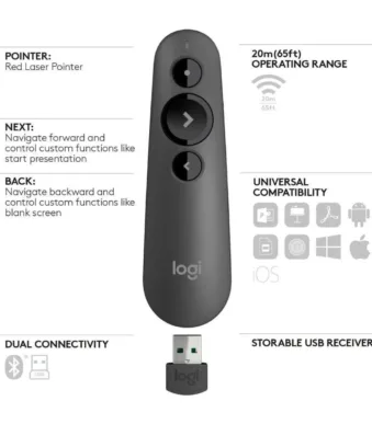 Logitech -R500- Laser -Presentation -