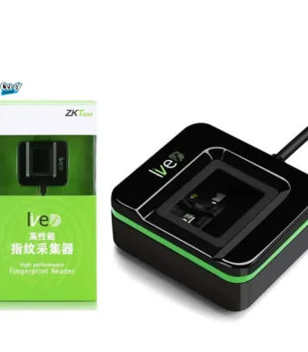 ZKT LIVE20R- High-Performance- Fingerprint Reader – 500 DPI- Optical- Sensor, USB -Interface | Supports -Android-, iOS, Windows-, Linux