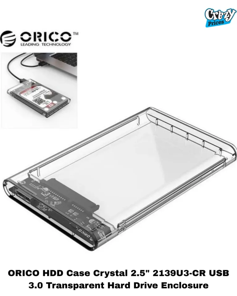 ORICO- HDD- Case- Crystal -