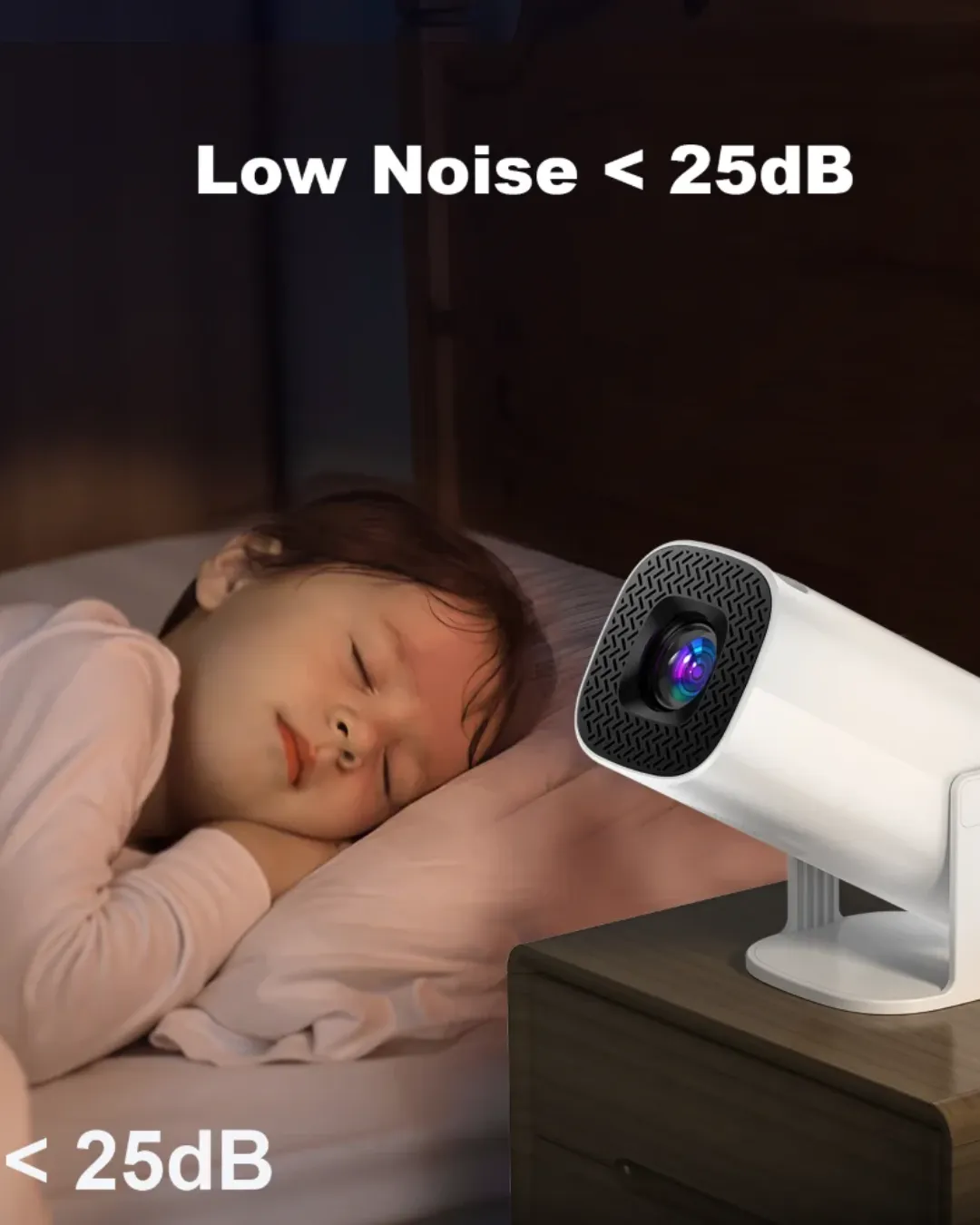 P30 1080P Mini 4K Android 11 Projector (150 ANSI) | Dual WiFi & Bluetooth | Portable Smart Home Theater P-30- 1080-P- Mini-