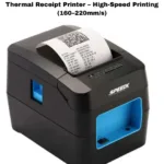 SPEEDX -SP-90A- 80mm- Bluetooth- + WiFi + USB Thermal Receipt- Printer – High-Speed- Printing (160–220mm/s)