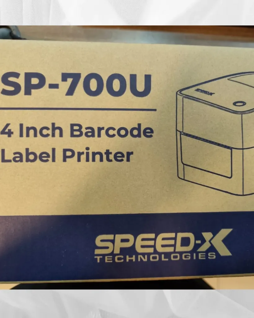 speed-x SP-700U- 4 -Inch Thermal- -Receipt- And- Label -Printer- With- Usb Interfac,152mm/s Printing- Speed- Black -Colour-