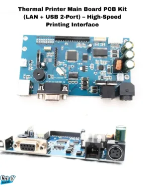 Thermal- Printer- Main Board- PCB -Kit (LAN + USB 2-Port) – High-Speed- Printing- -Interface-