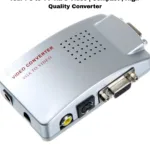 VGA -to- Audio- Video Conversion- Box