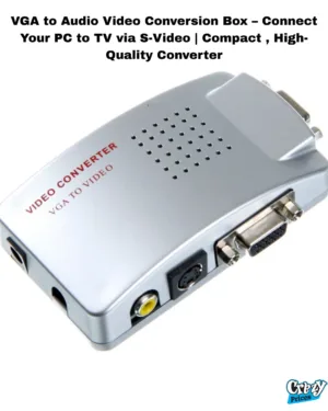 VGA -to- Audio- Video Conversion- Box