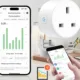 WiFi Portable Smart Plug with Mobile App (Alexa & Google Assistant Compatible)